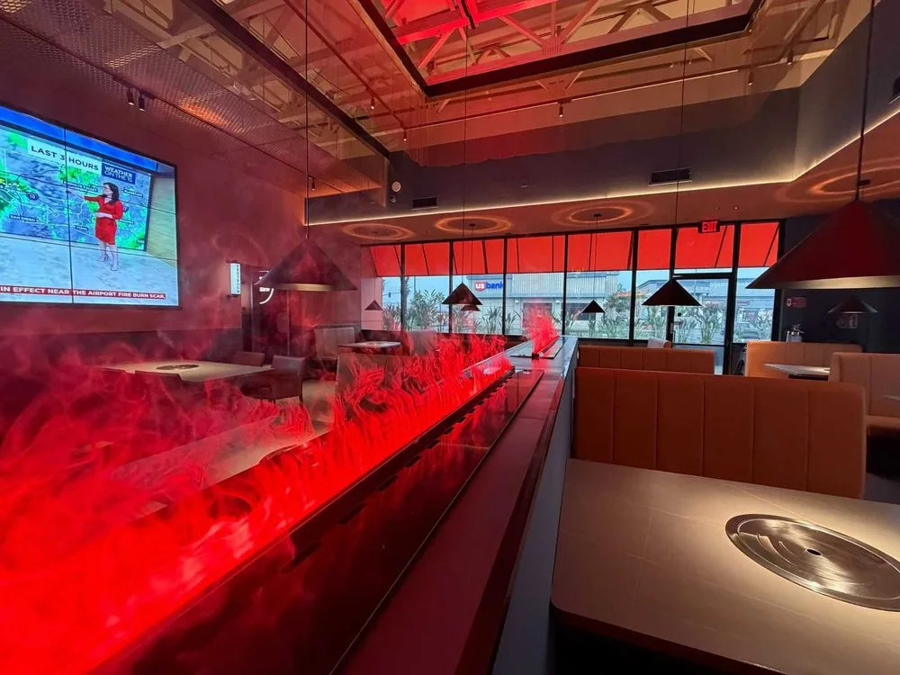 Kazan BBQ seating and room view